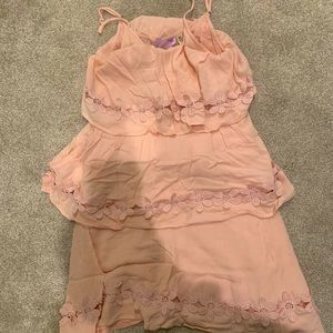 Short pink dress - super cute!